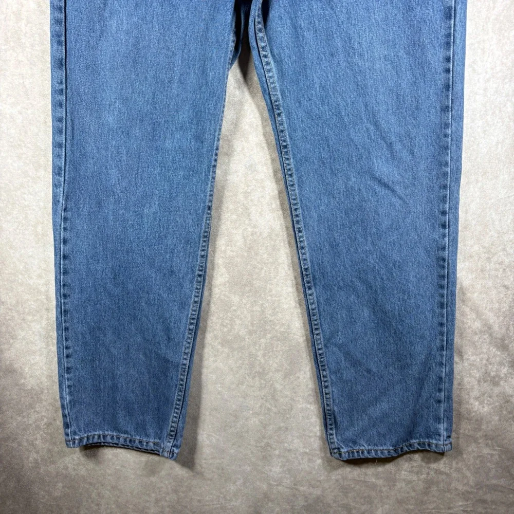 Levi Jeans Mens 34 Blue 550 Relaxed Fit Tapered Leg Medium Wash Denim Everyday